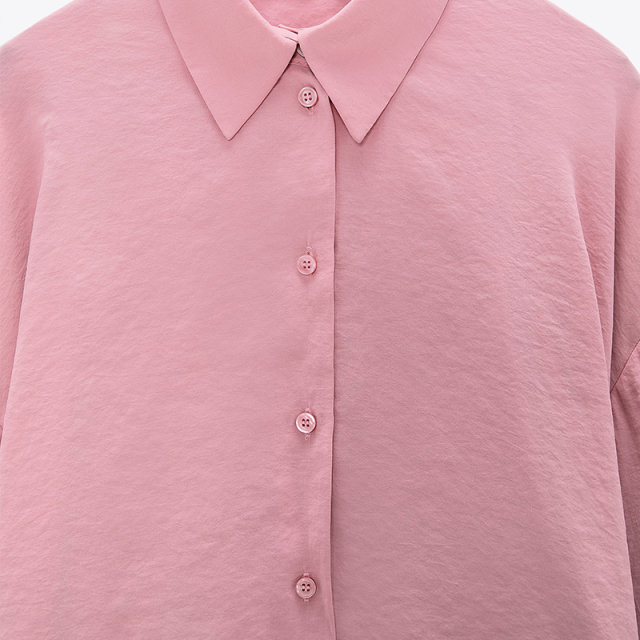 Oversized fringed shirt