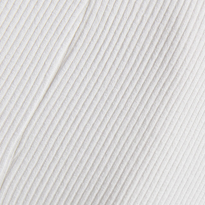 Asymmetric ribbed dress