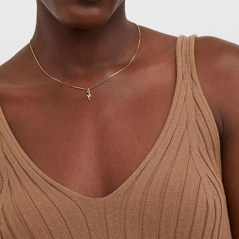 Rib-knit dress