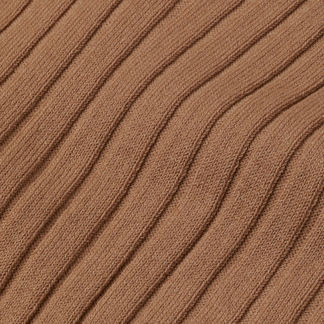 Rib-knit dress