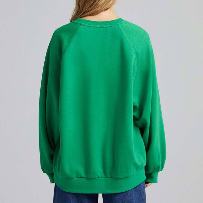 Oversized printed sweatshirt