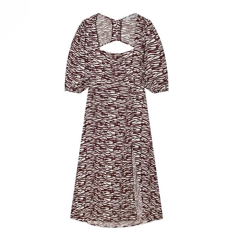 Halter midi dress