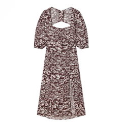 Halter midi dress