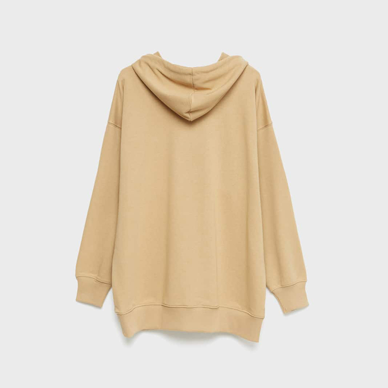 Oversized hooded sweatshirt