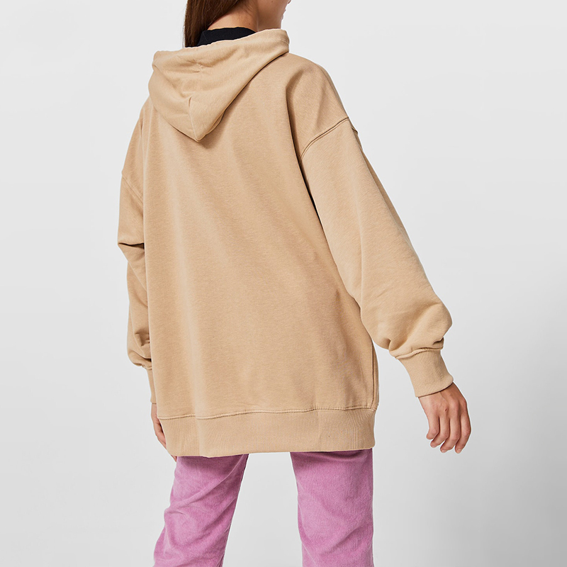 Oversized hooded sweatshirt