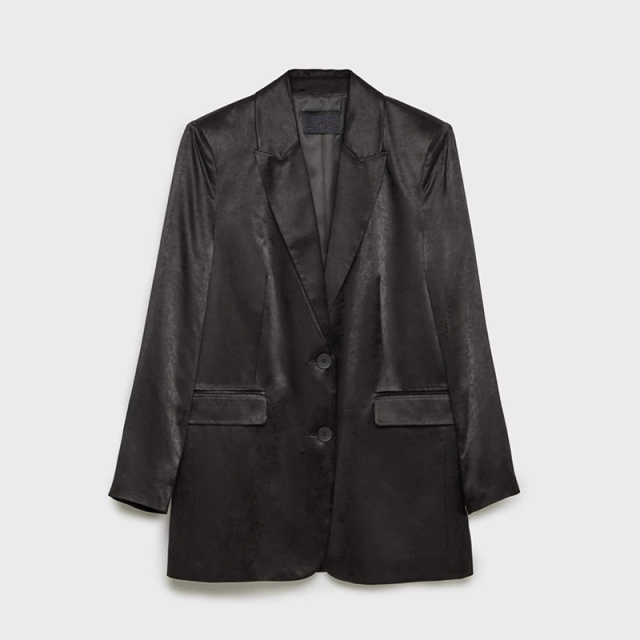 Satin blazer