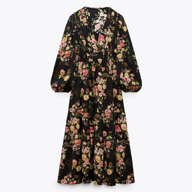 Printed dress