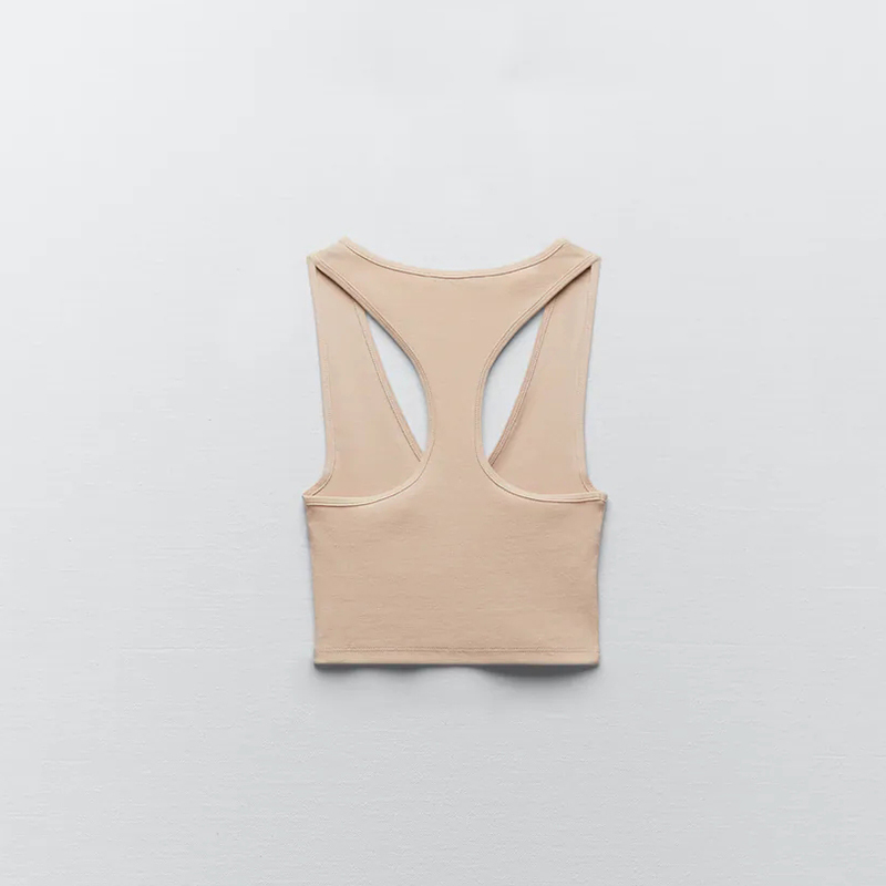 Ribbed crop top