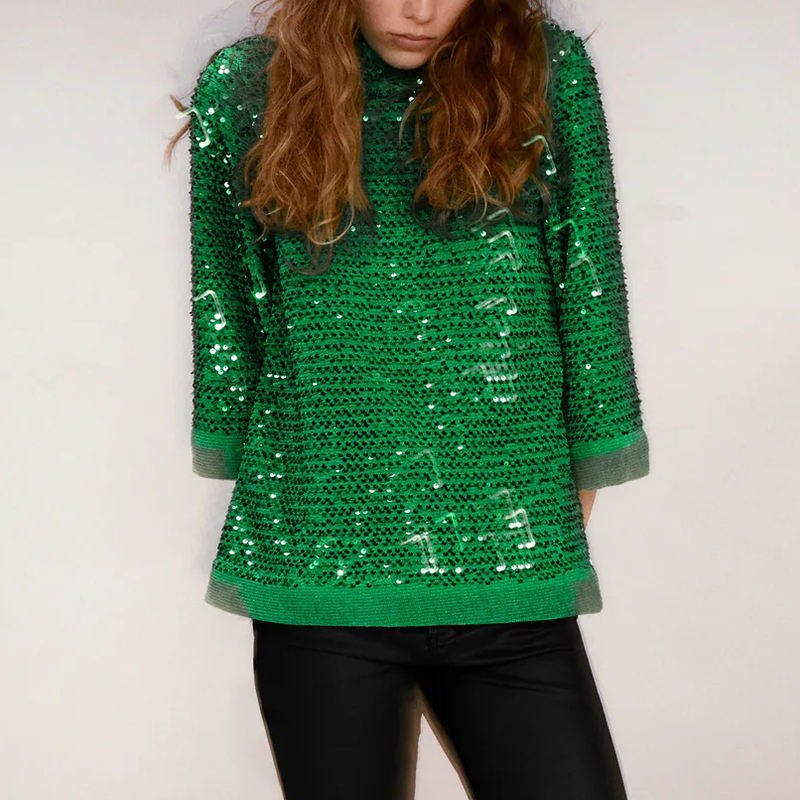 Sequin top