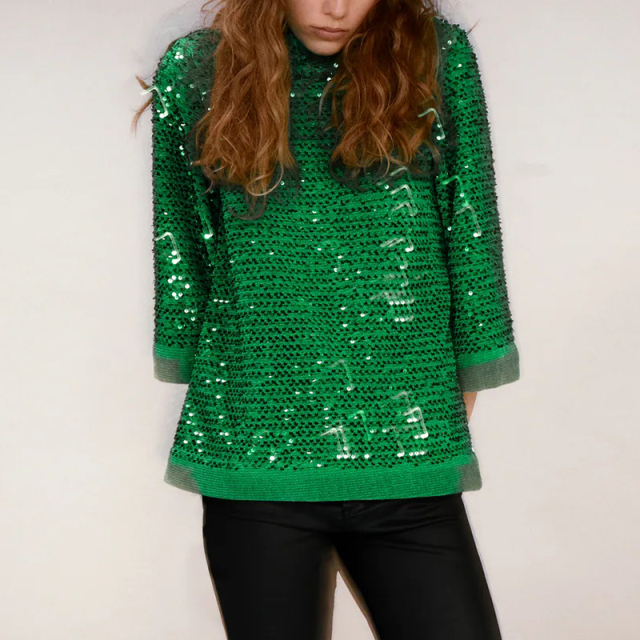 Sequin top