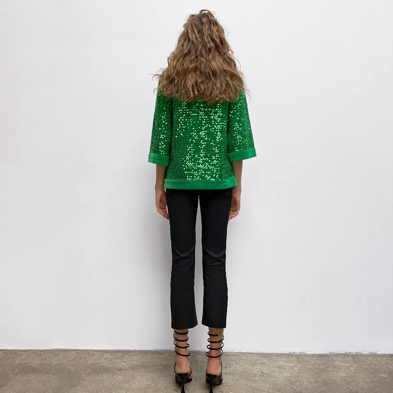 Sequin top