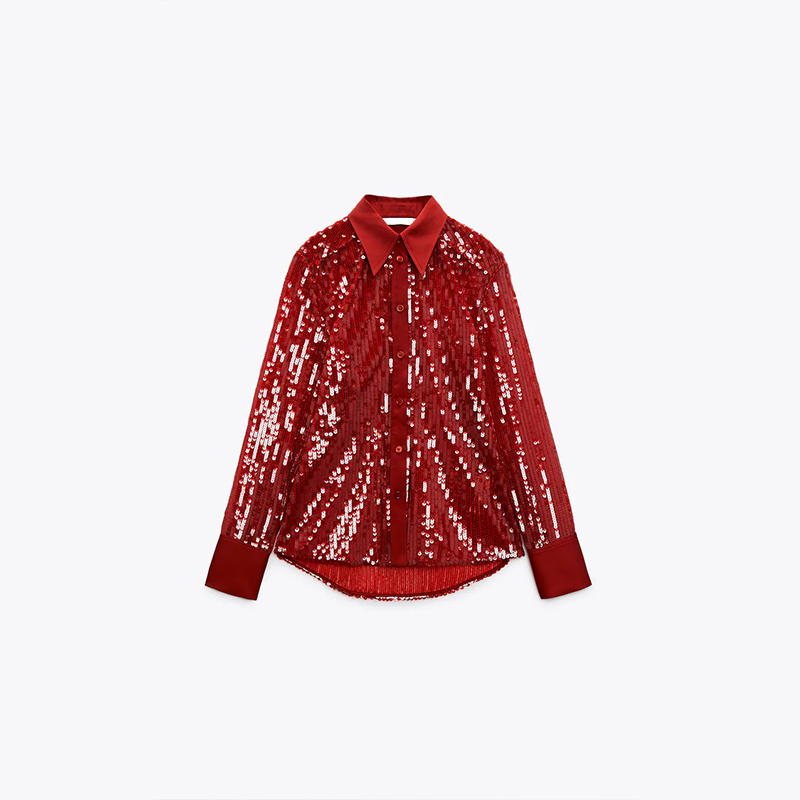 Sequined shirt