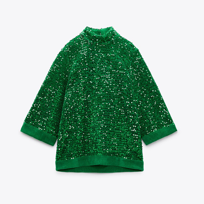 Sequin top