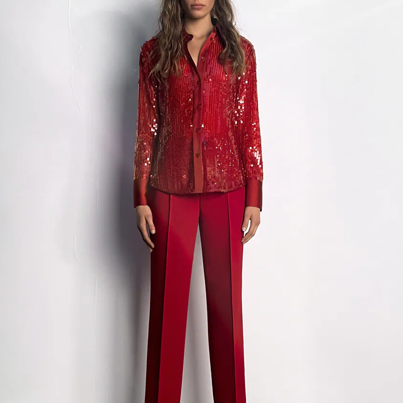 Sequined shirt