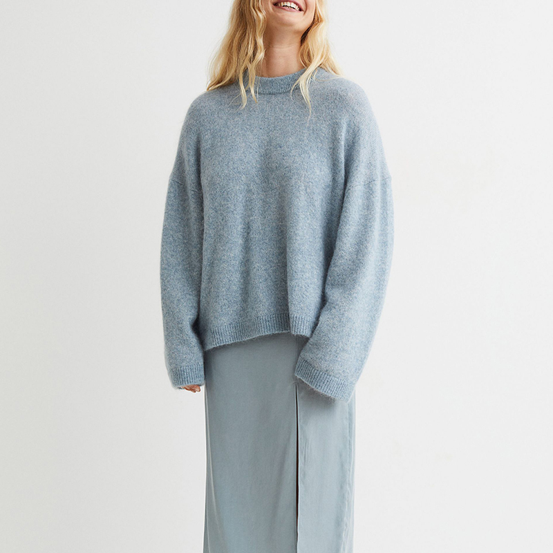 Blended pullover