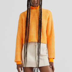 Seam square sweater