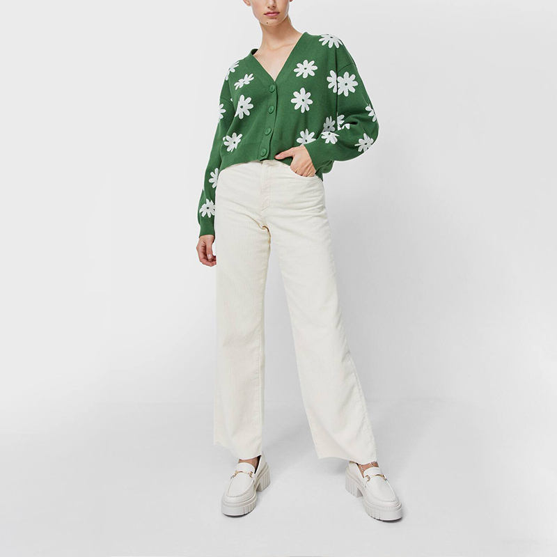 Jacquard cardigan