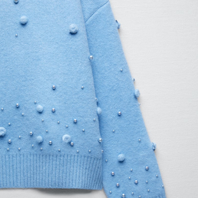Sequined sweater