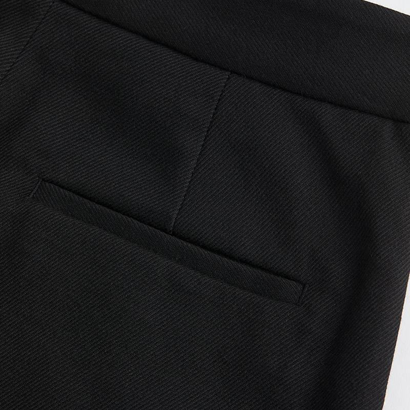 Folded trousers