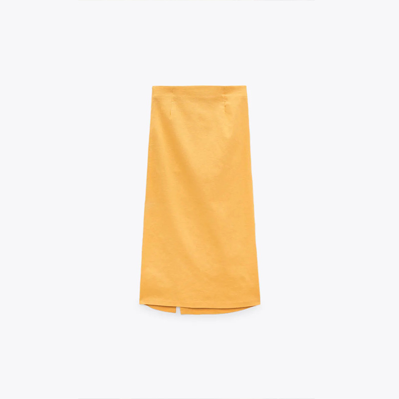 GATHERED DETAIL SKIRT