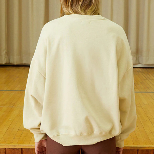 Oversized Crew Neck Sweatshirt