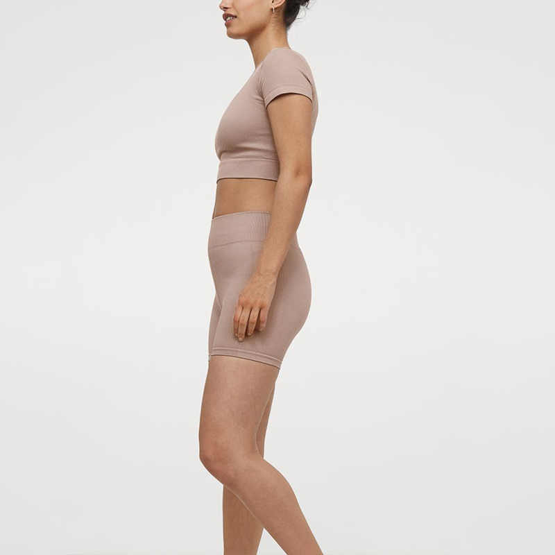 Cropped Seamless Sports Top