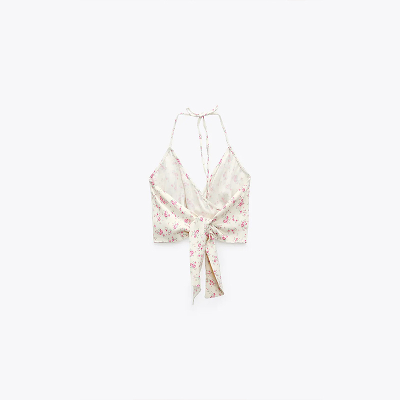 PRINTED CROP TOP