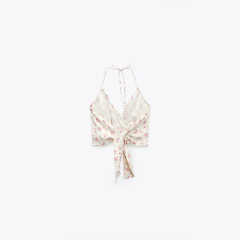 PRINTED CROP TOP
