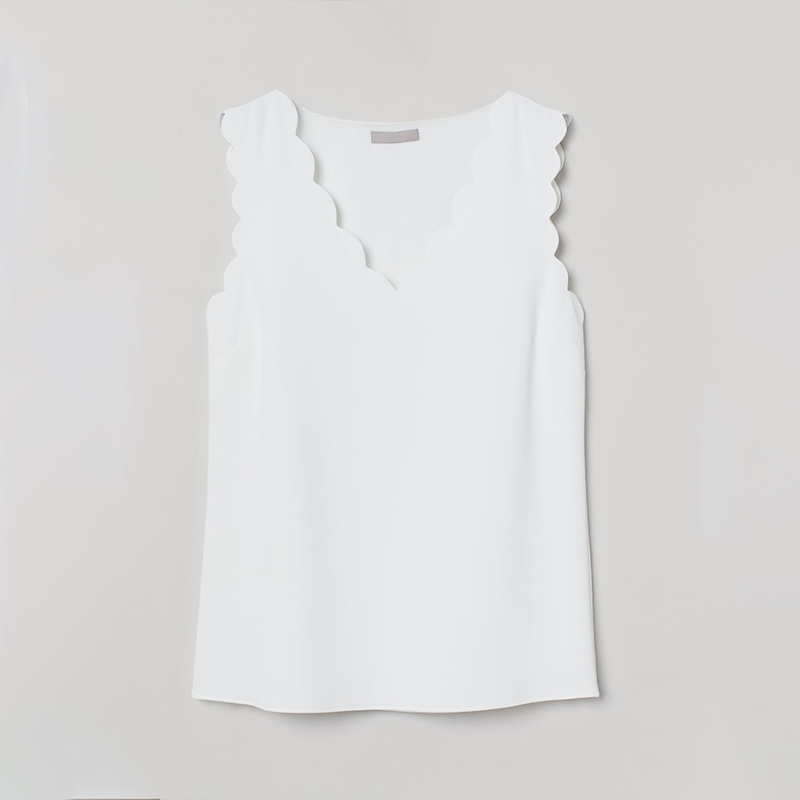 Scallop Edge Top