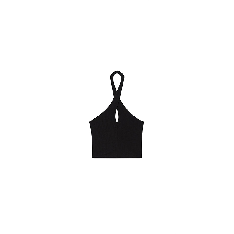 Cross-neck top