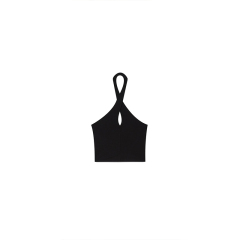 Cross-neck top