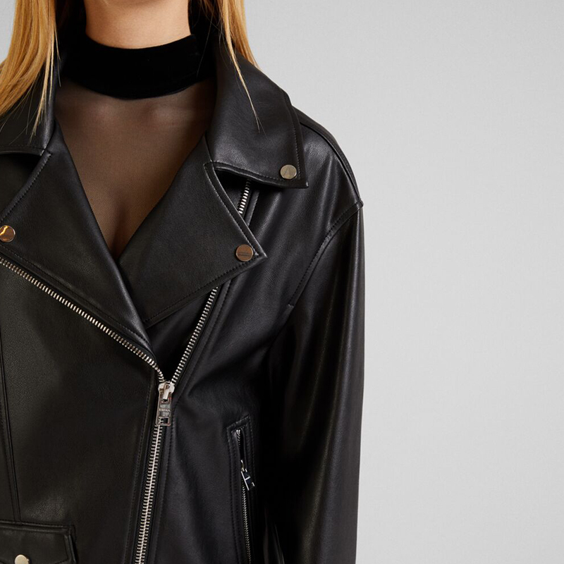 Oversized rider jacket