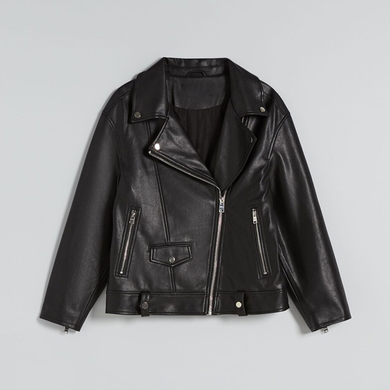 Oversized rider jacket