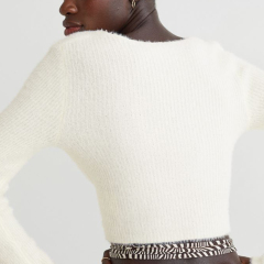 Plush pullover