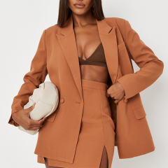 Tailored double breasted blazer