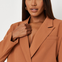 Tailored double breasted blazer