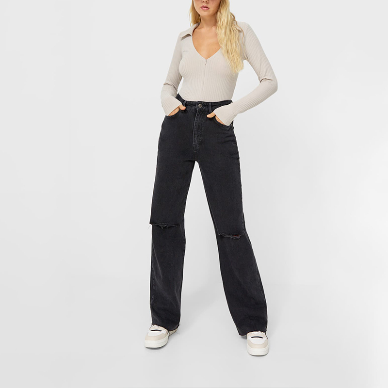 Zip Collar POLO Shirt