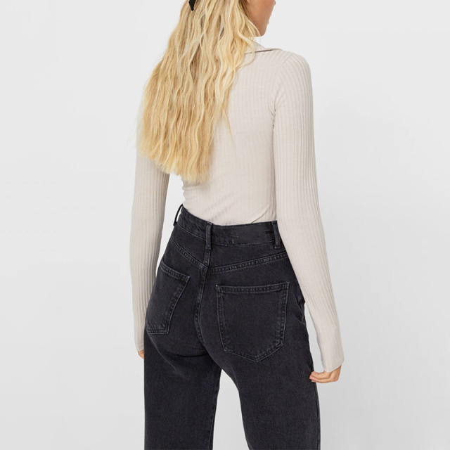 Zip Collar POLO Shirt