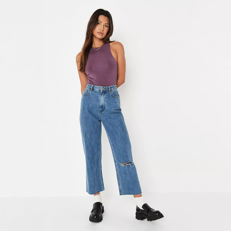 mauve seamless racer neck bodysuit