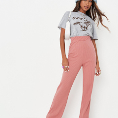 grey marl cow girl graphic oversized t shirt