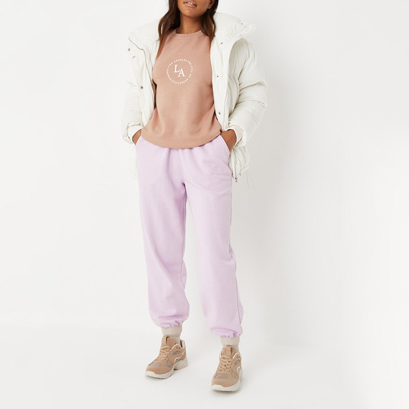 camel la circular print oversized sweatshirt