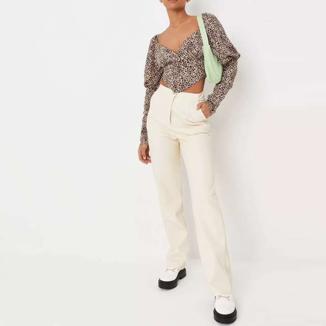 cream floral print milkmaid corset top