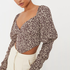 cream floral print milkmaid corset top