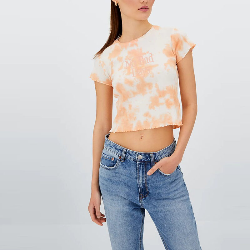 Skinny fit tie-dye T-shirt