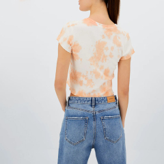 Skinny fit tie-dye T-shirt