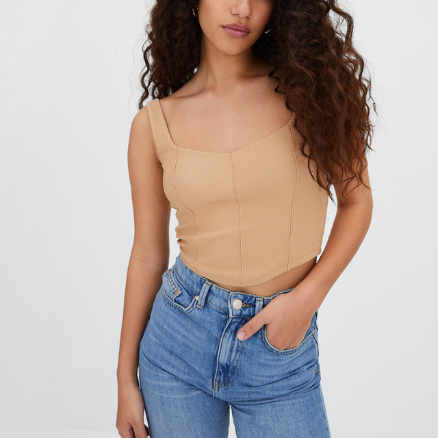 corset suspender top
