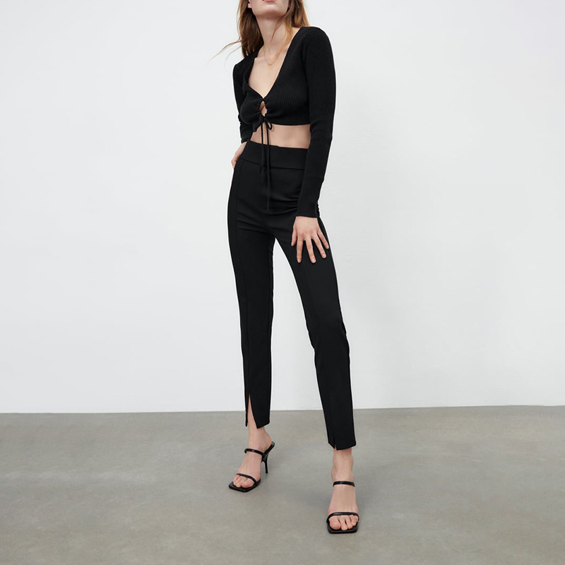 slit leggings