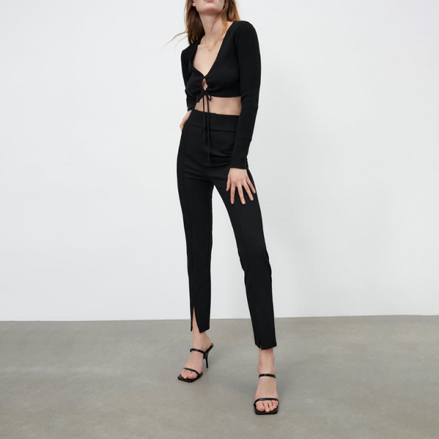 slit leggings