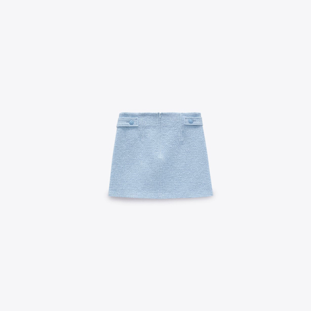 textured skirt