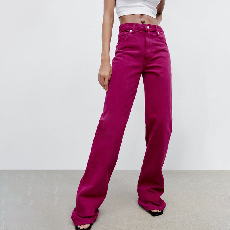 wide leg jeans